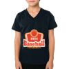 2156 Toddler Fine Jersey V-Neck T-Shirt Thumbnail