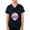 2156 Toddler Fine Jersey V-Neck T-Shirt Thumbnail
