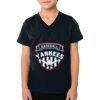 2156 Toddler Fine Jersey V-Neck T-Shirt Thumbnail