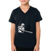 2156 Toddler Fine Jersey V-Neck T-Shirt Thumbnail