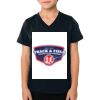 2156 Toddler Fine Jersey V-Neck T-Shirt Thumbnail