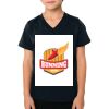 2156 Toddler Fine Jersey V-Neck T-Shirt Thumbnail