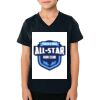 2156 Toddler Fine Jersey V-Neck T-Shirt Thumbnail