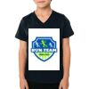 2156 Toddler Fine Jersey V-Neck T-Shirt Thumbnail