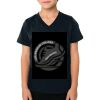2156 Toddler Fine Jersey V-Neck T-Shirt Thumbnail