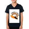 2156 Toddler Fine Jersey V-Neck T-Shirt Thumbnail