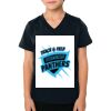 2156 Toddler Fine Jersey V-Neck T-Shirt Thumbnail