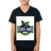 2156 Toddler Fine Jersey V-Neck T-Shirt Thumbnail