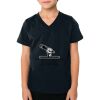 2156 Toddler Fine Jersey V-Neck T-Shirt Thumbnail
