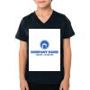 2156 Toddler Fine Jersey V-Neck T-Shirt Thumbnail