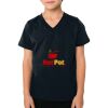 2156 Toddler Fine Jersey V-Neck T-Shirt Thumbnail