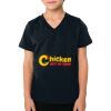 2156 Toddler Fine Jersey V-Neck T-Shirt Thumbnail