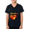 2156 Toddler Fine Jersey V-Neck T-Shirt Thumbnail