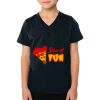 2156 Toddler Fine Jersey V-Neck T-Shirt Thumbnail