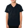 2156 Toddler Fine Jersey V-Neck T-Shirt Thumbnail