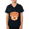 2156 Toddler Fine Jersey V-Neck T-Shirt Thumbnail