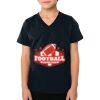2156 Toddler Fine Jersey V-Neck T-Shirt Thumbnail