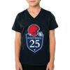 2156 Toddler Fine Jersey V-Neck T-Shirt Thumbnail