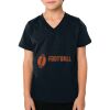 2156 Toddler Fine Jersey V-Neck T-Shirt Thumbnail