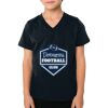 2156 Toddler Fine Jersey V-Neck T-Shirt Thumbnail