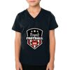 2156 Toddler Fine Jersey V-Neck T-Shirt Thumbnail