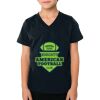 2156 Toddler Fine Jersey V-Neck T-Shirt Thumbnail