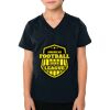 2156 Toddler Fine Jersey V-Neck T-Shirt Thumbnail