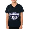2156 Toddler Fine Jersey V-Neck T-Shirt Thumbnail