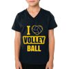 2156 Toddler Fine Jersey V-Neck T-Shirt Thumbnail