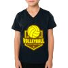 2156 Toddler Fine Jersey V-Neck T-Shirt Thumbnail