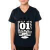 2156 Toddler Fine Jersey V-Neck T-Shirt Thumbnail
