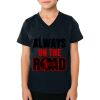 2156 Toddler Fine Jersey V-Neck T-Shirt Thumbnail