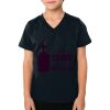 2156 Toddler Fine Jersey V-Neck T-Shirt Thumbnail