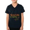2156 Toddler Fine Jersey V-Neck T-Shirt Thumbnail