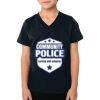 2156 Toddler Fine Jersey V-Neck T-Shirt Thumbnail