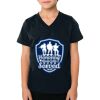 2156 Toddler Fine Jersey V-Neck T-Shirt Thumbnail