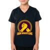 2156 Toddler Fine Jersey V-Neck T-Shirt Thumbnail