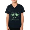 2156 Toddler Fine Jersey V-Neck T-Shirt Thumbnail