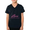 2156 Toddler Fine Jersey V-Neck T-Shirt Thumbnail