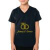 2156 Toddler Fine Jersey V-Neck T-Shirt Thumbnail