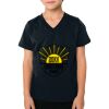 2156 Toddler Fine Jersey V-Neck T-Shirt Thumbnail