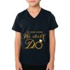 2156 Toddler Fine Jersey V-Neck T-Shirt Thumbnail