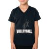 2156 Toddler Fine Jersey V-Neck T-Shirt Thumbnail