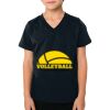 2156 Toddler Fine Jersey V-Neck T-Shirt Thumbnail