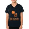 2156 Toddler Fine Jersey V-Neck T-Shirt Thumbnail