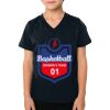 2156 Toddler Fine Jersey V-Neck T-Shirt Thumbnail