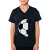 2156 Toddler Fine Jersey V-Neck T-Shirt Thumbnail