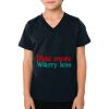 2156 Toddler Fine Jersey V-Neck T-Shirt Thumbnail