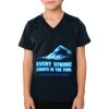 2156 Toddler Fine Jersey V-Neck T-Shirt Thumbnail