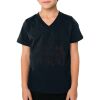 2156 Toddler Fine Jersey V-Neck T-Shirt Thumbnail